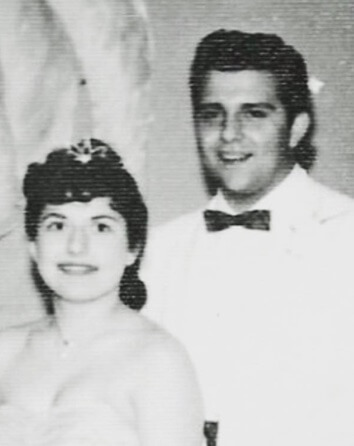 Peter A. Siragusa with his wife.